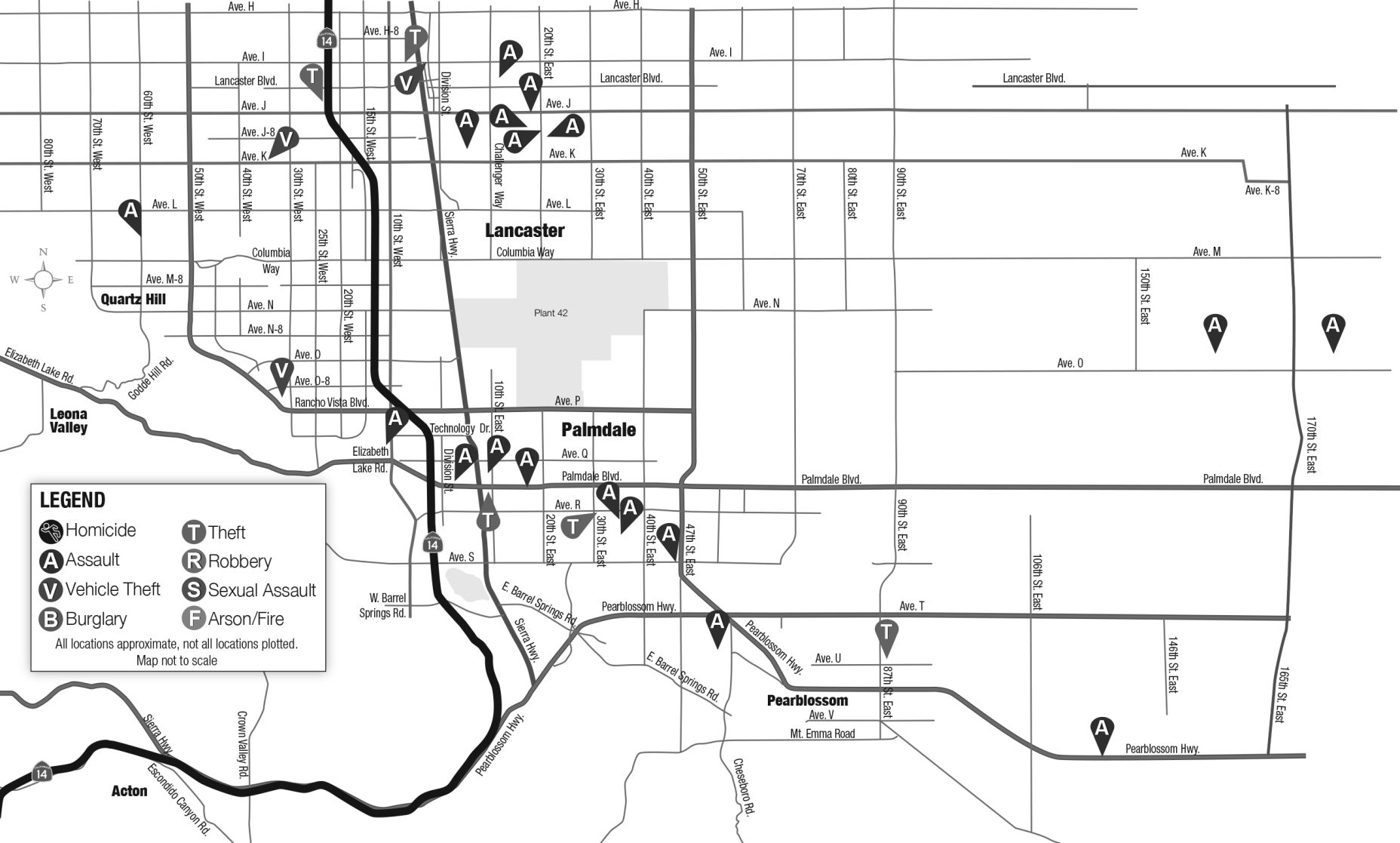 Antelope Valley crime blotter, May 20, 2020